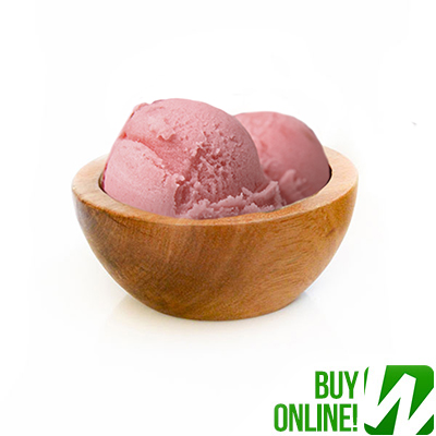 strawberry sorbet