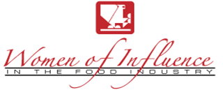 women of influence in the food industry logo