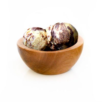 plant-based chocolate peanut butter swirl frozen dessert