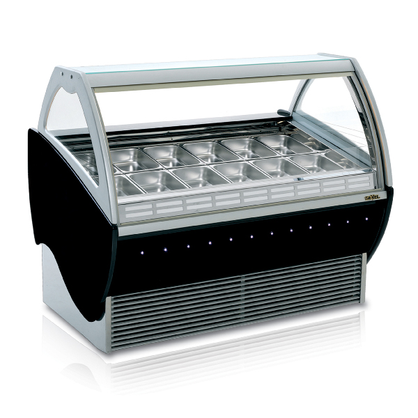 ad12-16-18-600 aspen deluxe gelato display case 12 16 18