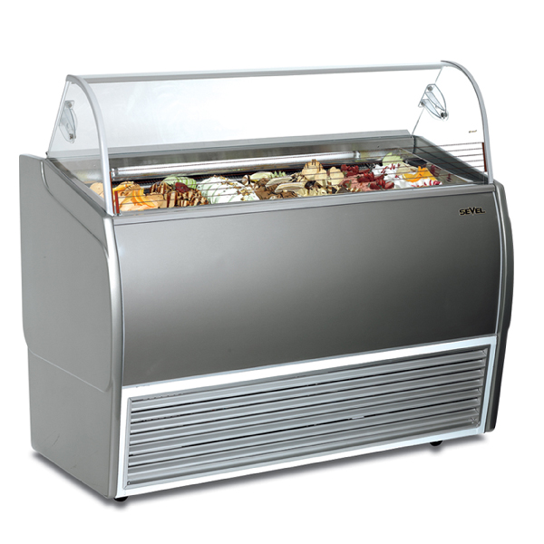 slm-600 slm gelato display case
