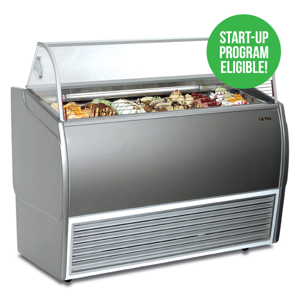 slm 6 7 8 gelato display case equipment