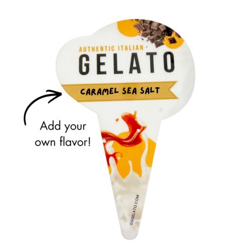 gelato flavor tag