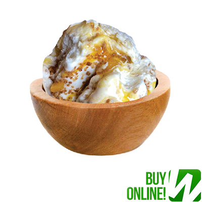 peach cobbler amaretto gelato
