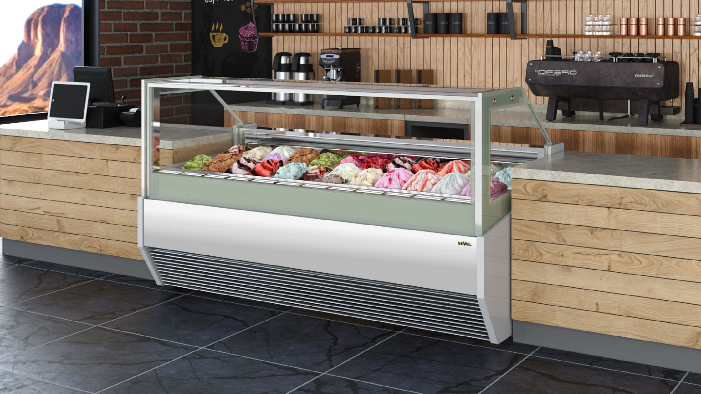 how to choose a gelato display case
