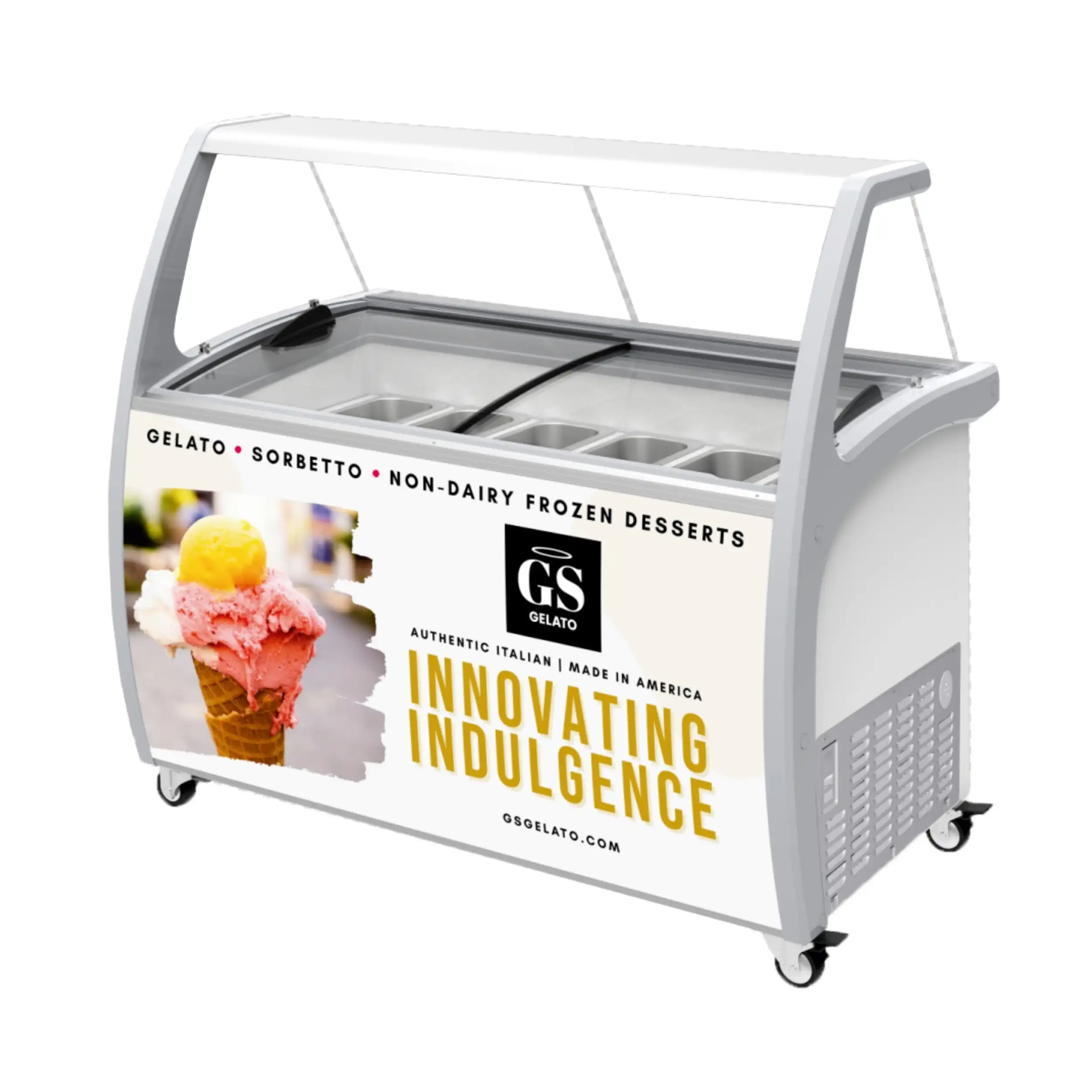 dd-8 gelato display case