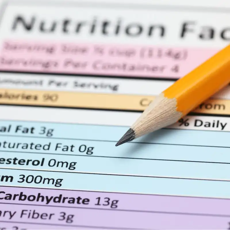 nutrition nutrition facts