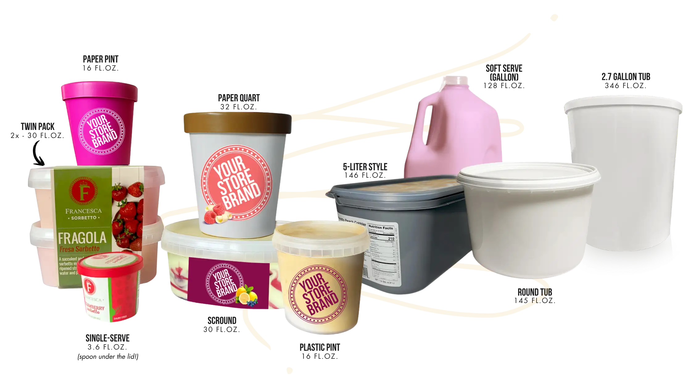 packaging-all gelato packaging